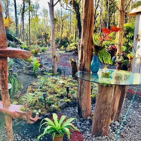 Exotic Garden Cottage At Amazing Volcano Fissure Mountain View Exterior foto