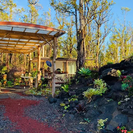 Exotic Garden Cottage At Amazing Volcano Fissure Mountain View Exterior foto
