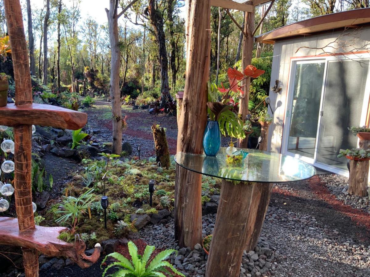 Exotic Garden At Amazing Volcano Fissure Landhaus